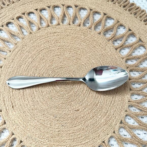 Retroneau Jamestown Stainless Steel Korea Demitasse Spoon Discontinued Set of 10 - Picture 5 of 6